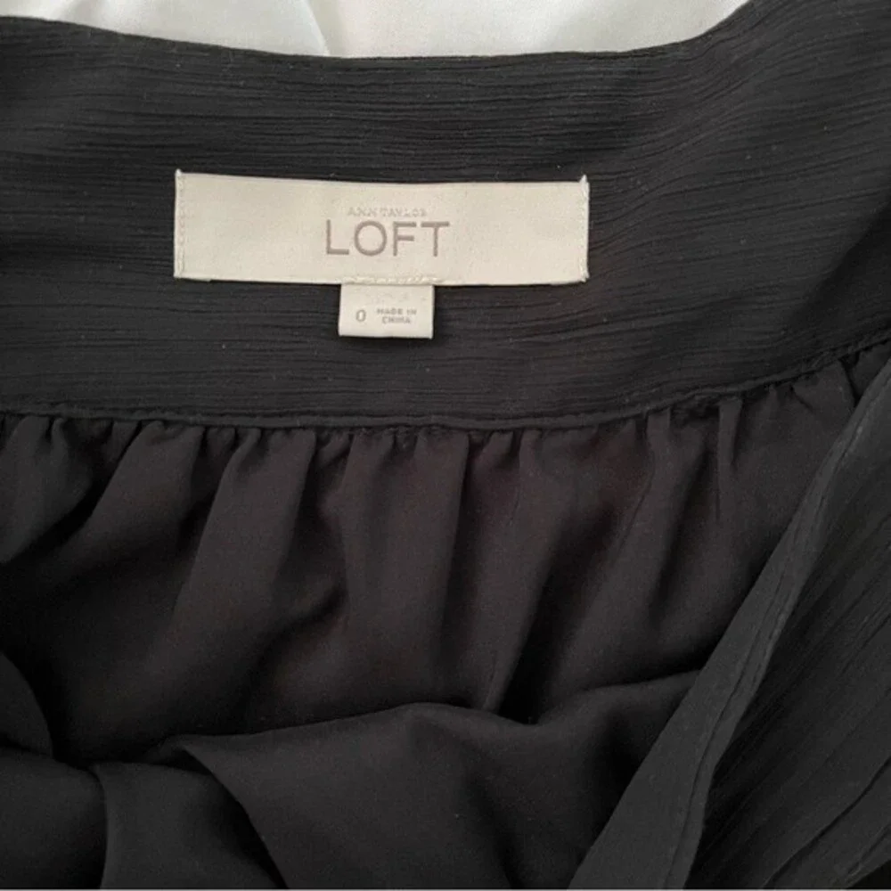 LOFT black flowy
